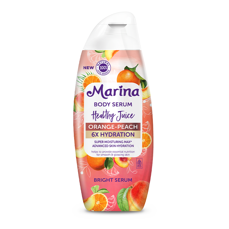 Marina Healthy Juice Body Serum Orange-Peach